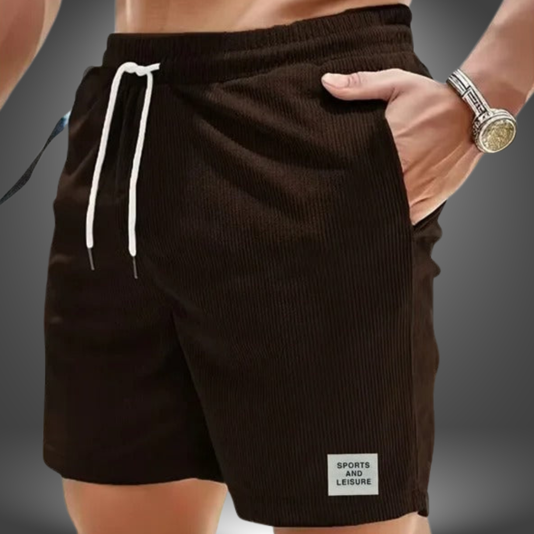 Alessio | Pantaloni Corti Artigianali in Cotone da Uomo