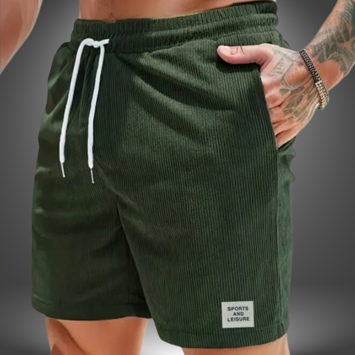 Alessio | Pantaloni Corti Artigianali in Cotone da Uomo